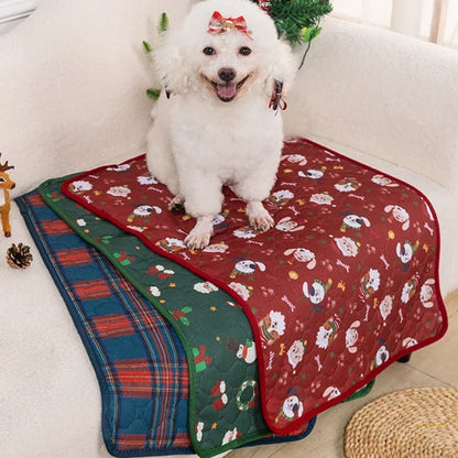 Printed Waterproof Dog Bed Mat