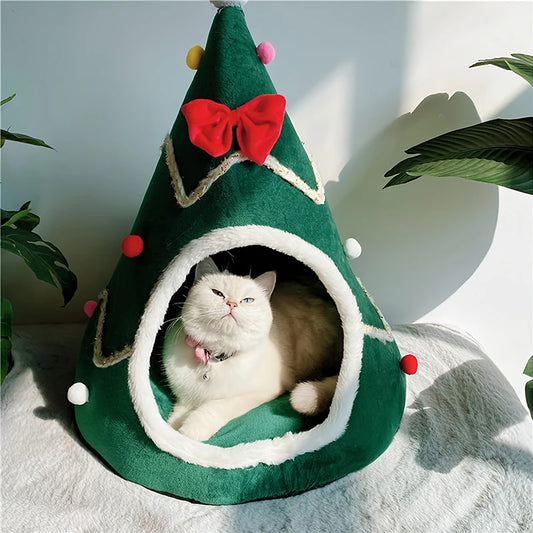 Cats Christmas Bed