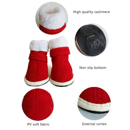 Pet Christmas Shoes