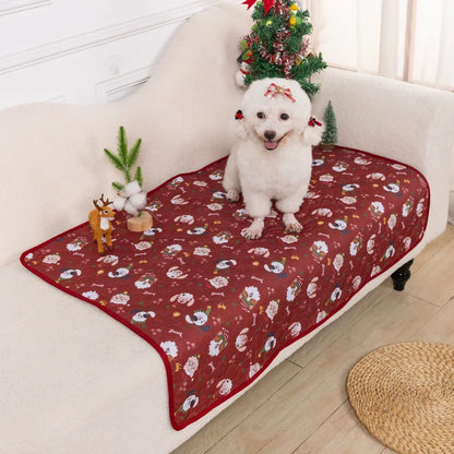 Printed Waterproof Dog Bed Mat