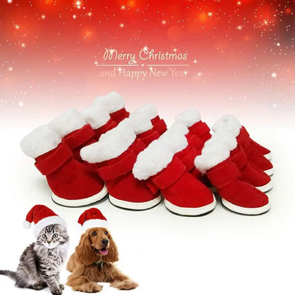 Pet Christmas Shoes