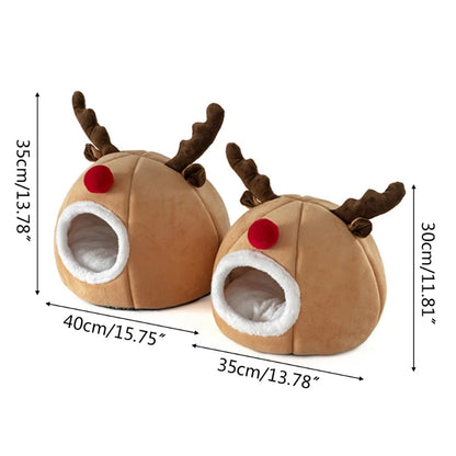 Reindeer Christmas Pet Tent