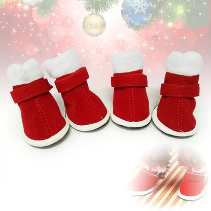 Pet Christmas Shoes